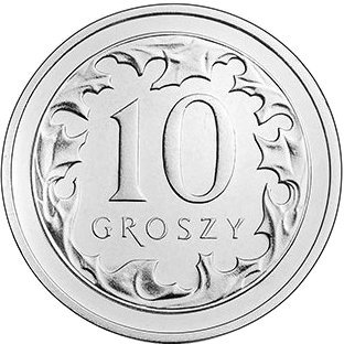 10 Groszy — Obverse