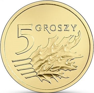 5 Groszy — Obverse
