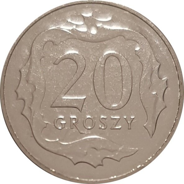 20 Groszy (Magnetic) — Obverse