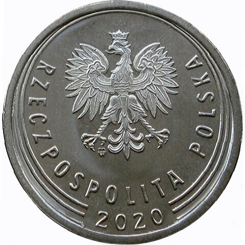 1 Złoty (Magnetic) — Reverse